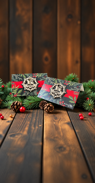 Weihnachtsgrüße zum Behalten